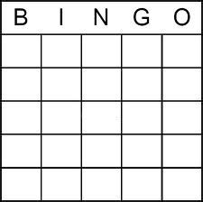 bingo ruudukko.